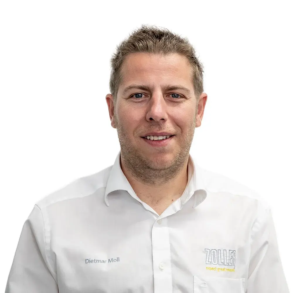 Dietmar Moll Director of Sales – ZOLLER Inc.
