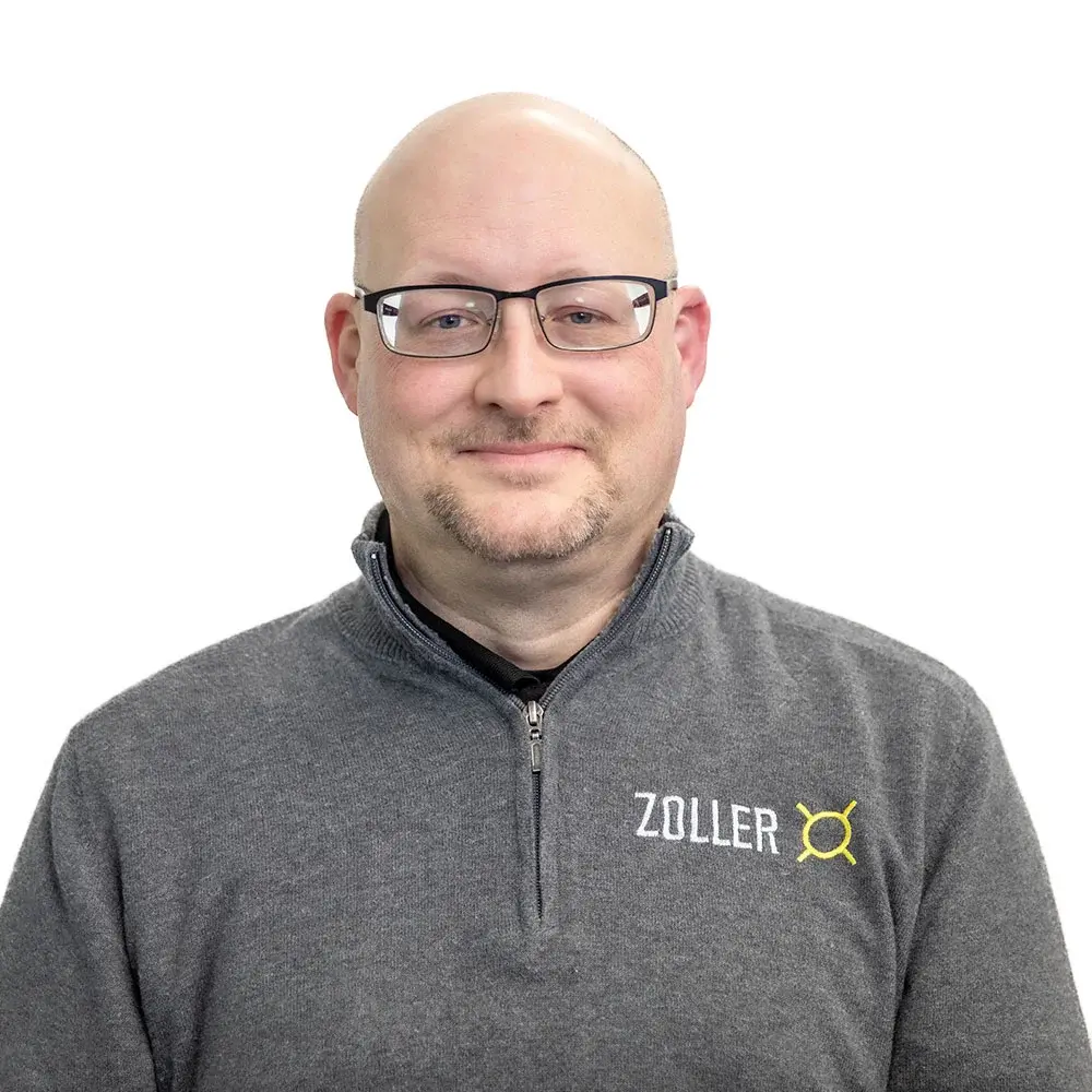 John Traxler Regional Sales Manager – ZOLLER Inc.